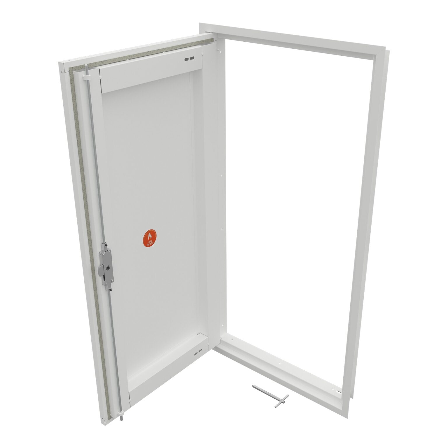 Frame Cover And Riser PAL51 Metal Riser Door (Picture Frame) - 2 Hour Fire Rating - Smoke ...